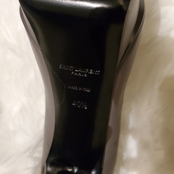 Saint laurent Janis two tone cap pump - Picture 9 of 14